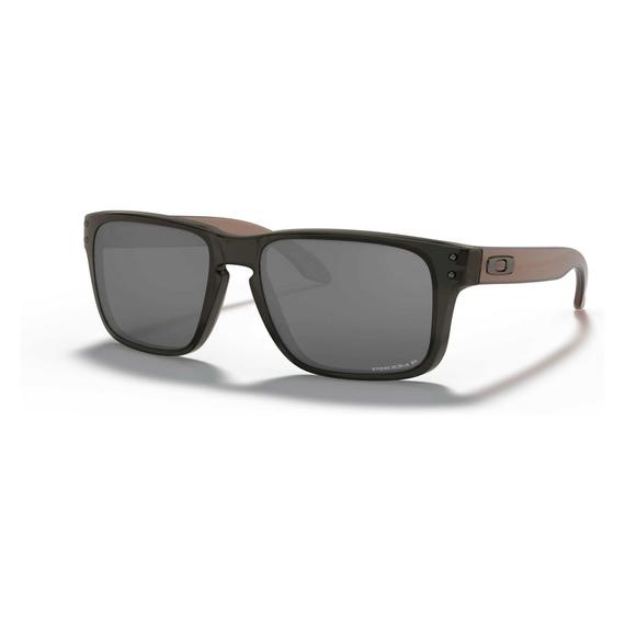 OAKLEY HOLBROOK XS TRANSLUCENT GREY SMOKE - prizm black polarized napszemüveg OOJ9007-08